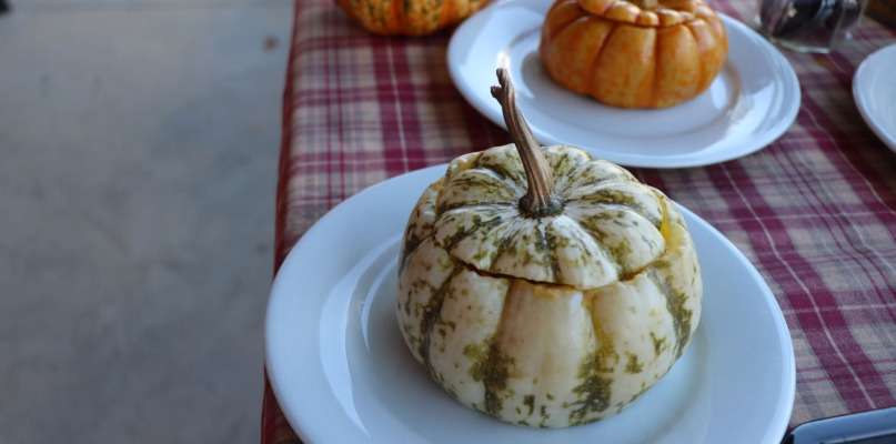 Une jolie recette automnale, gourmande et originale pour profiter pleinement des courges de saison !